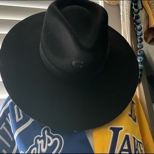 Black Charlie horse hat